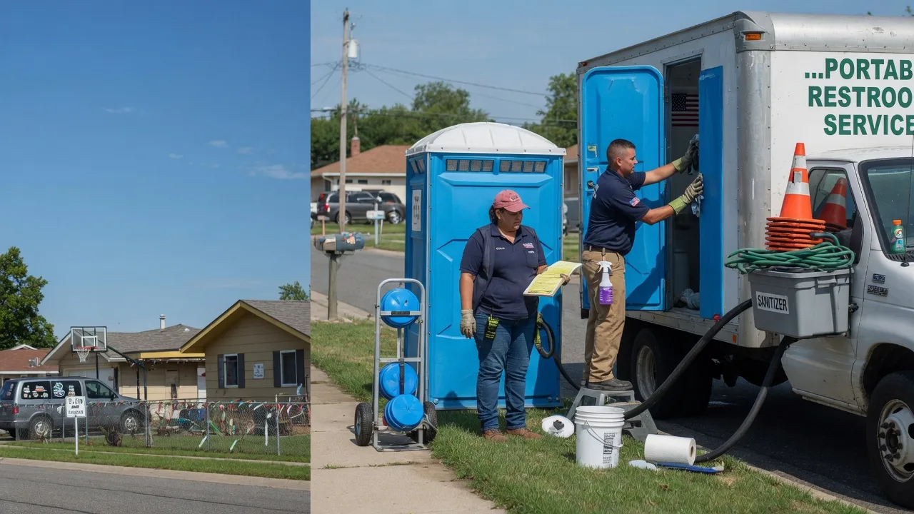 Portable Toilet Rental in Garland, PA near me